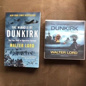 The Miracle of Dunkirk by Walter Lord. Soft cover book and Unabridged CD Set.